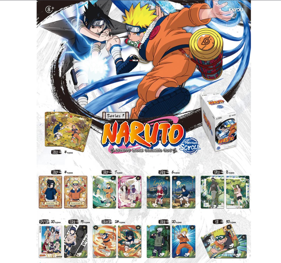 Naruto Smriti Heaven Scroll Collectible Trading Card Pack