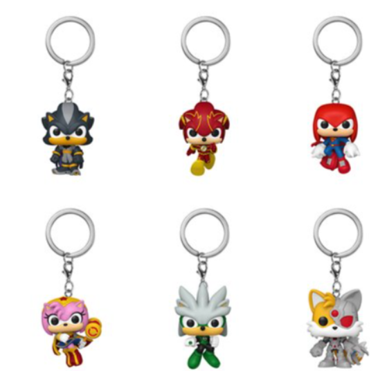Justice League x Sonic the Hedgehog Funko Pocket Pop! Key Chain