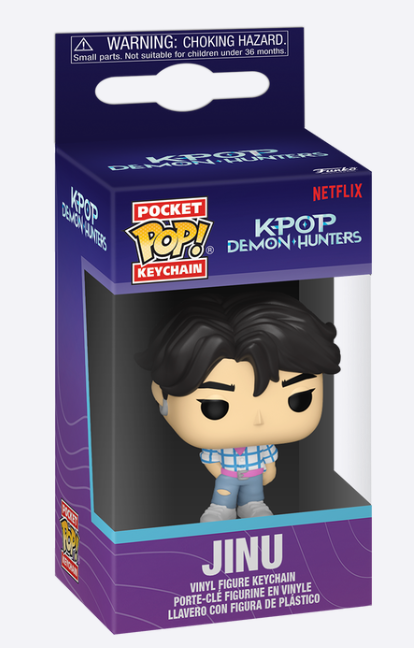 KPop Demon Hunters Jinu Funko Pocket Pop! Key Chain