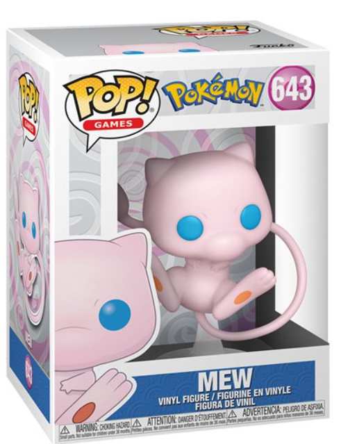 Pokemon Mew Funko Pop! Vinyl Figure #643