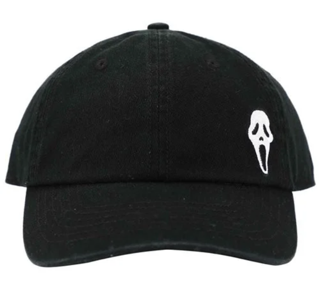 Ghost Face Embroidered Hat
