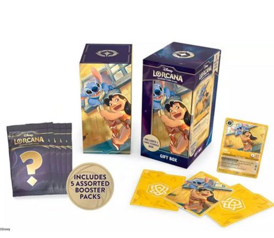 Disney Lorcana Set 7 Lilo Gift Set Box