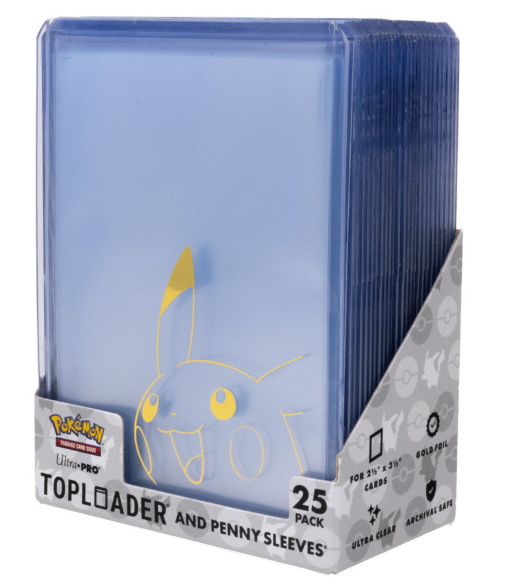 Ultra Pro Pokemon Pikachu Foil Toploaders 25-Count