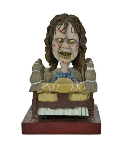 The Exorcist Regan in Bed Head Knocker Bobblehead