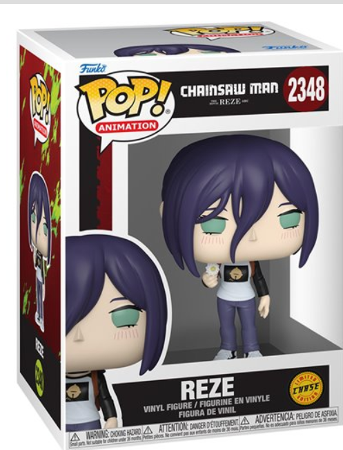 CHASE Chainsaw Man - The Movie: Reze Funko Pop! Vinyl Figure #2348