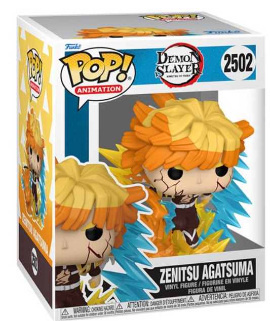 Demon Slayer Movie 1 Zenitsu Agatsuma Premium Funko Pop! Vinyl Figure #2502