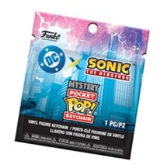 Justice League x Sonic the Hedgehog Funko Pocket Pop! Key Chain